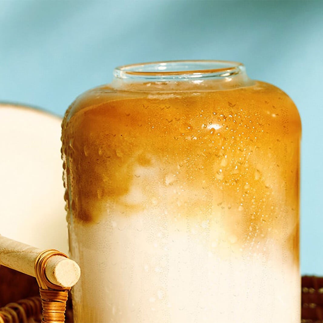 Iced Coconut Milk Latte