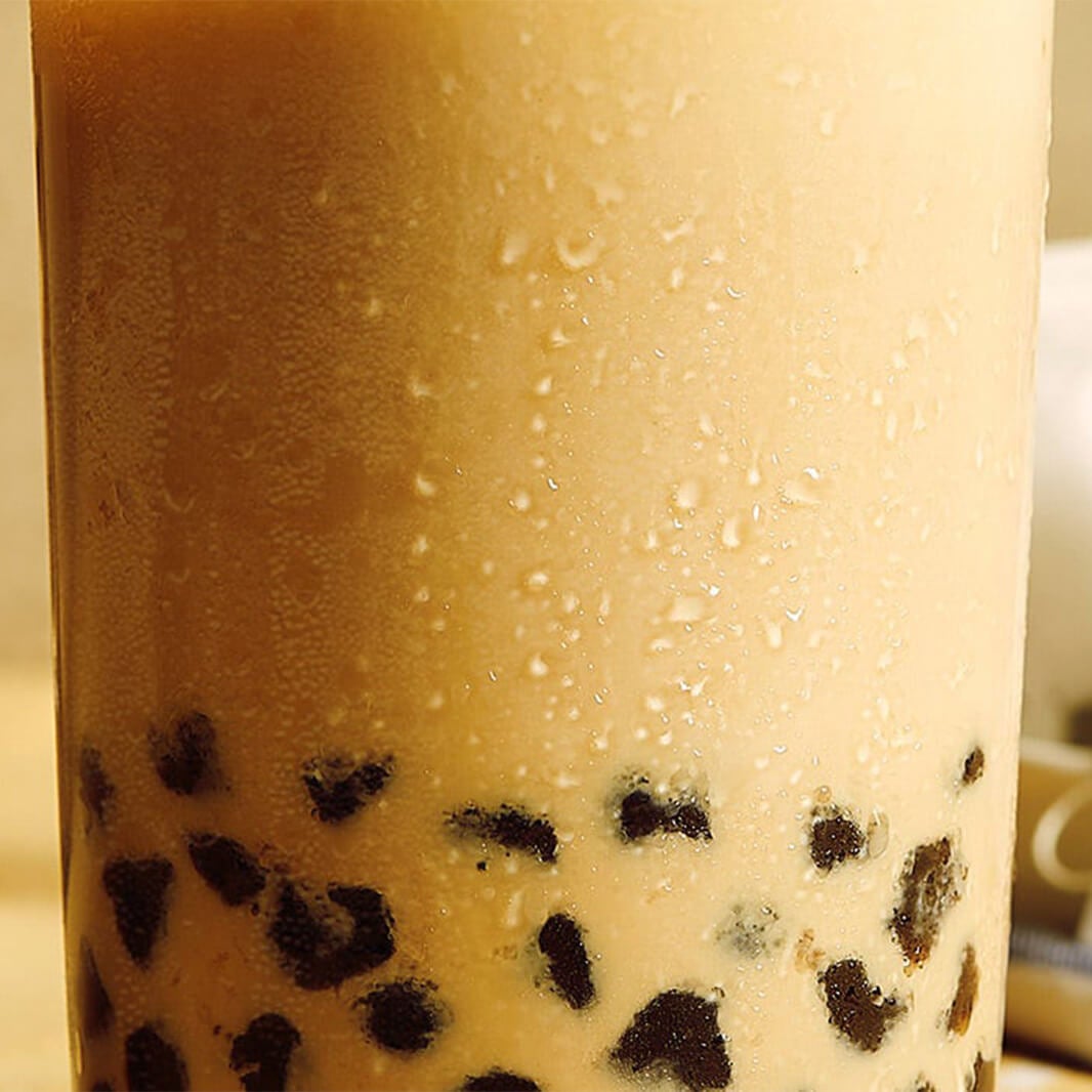 Iced Milk Tea Coffee with Pearls