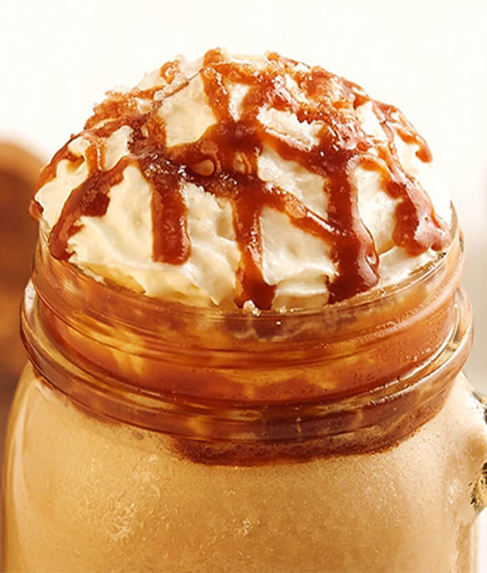 Salted Caramel Frappe