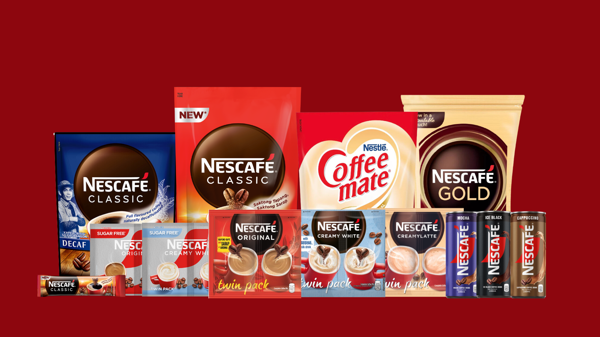 nescafé coffee range