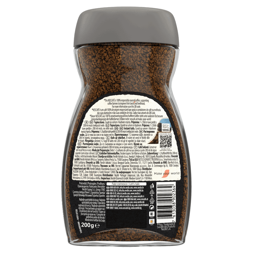 Nescafé black roast kafa