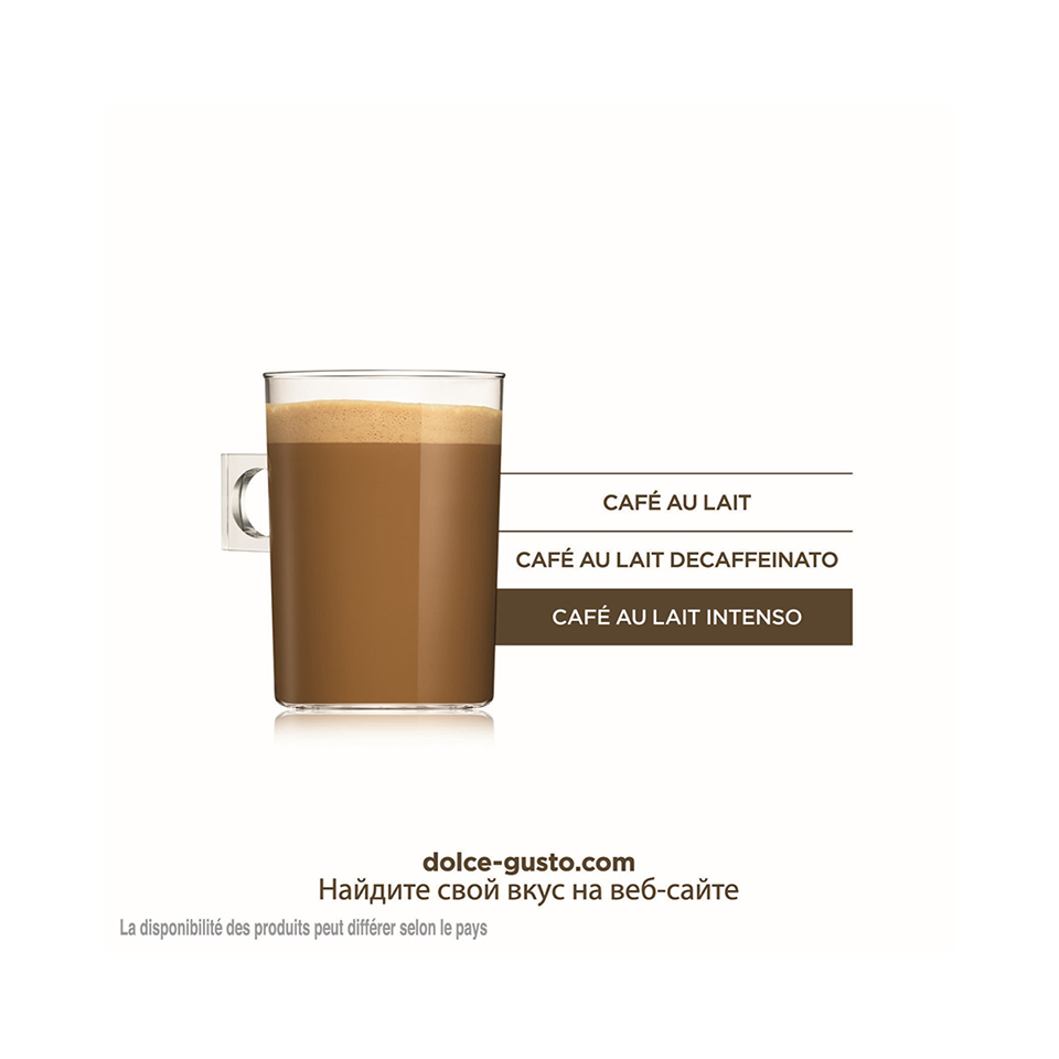 Dolce gusto cafe au lait intenso best sale