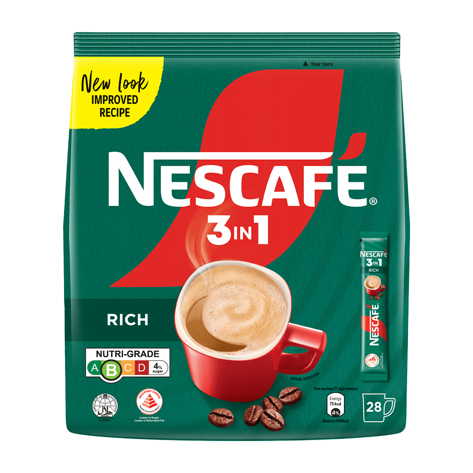 NESCAFÉ 3in1 Rich with Healthier Choice