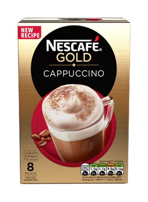 Nescafé, Gold Cappuccino solubile 15 bustine - foodwings
