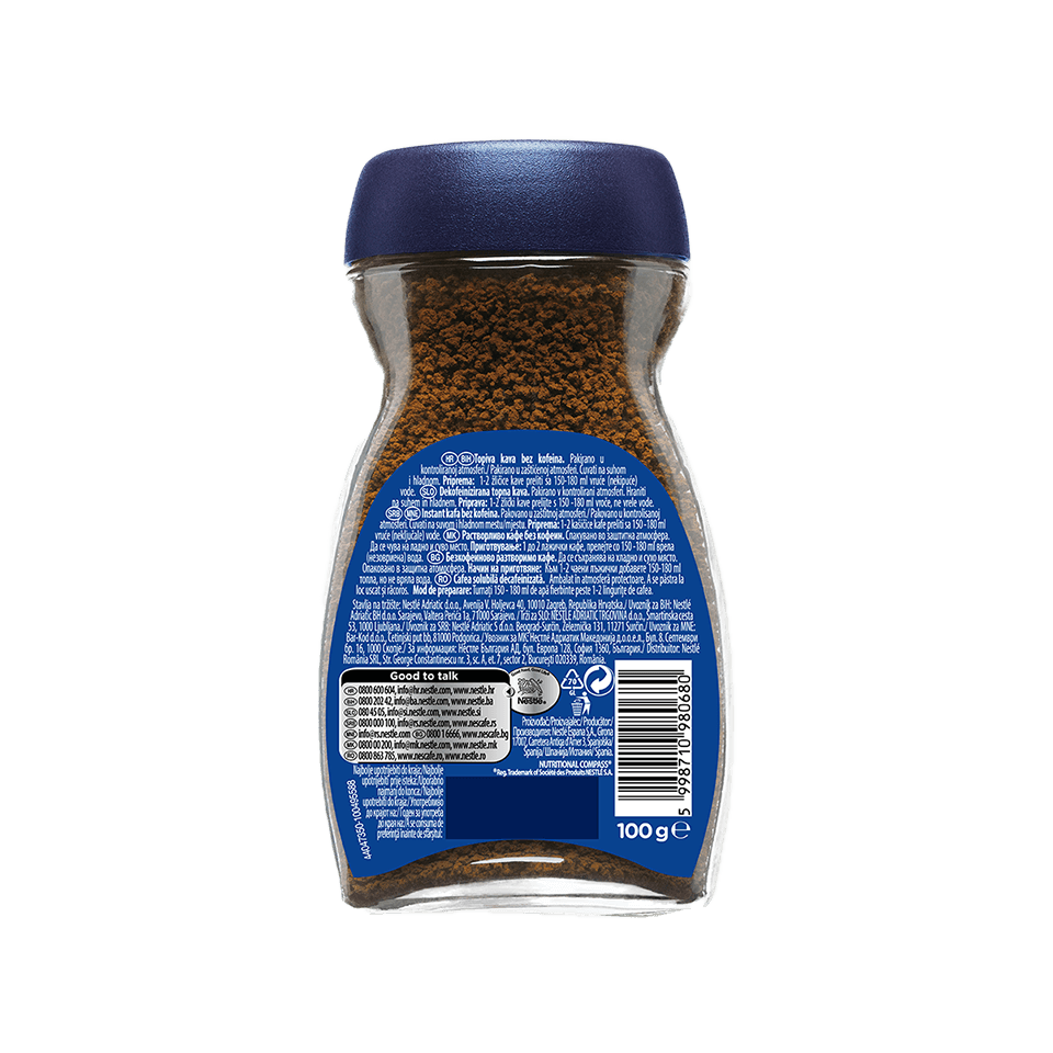 Nescafé classic decaf coffee