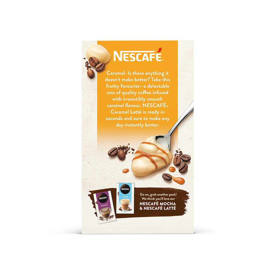 NESCAFÉ® Caramel Latte sachets