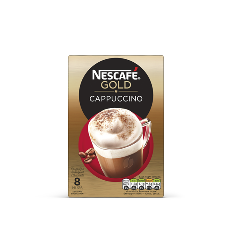 Nescafé Gold cappuccino coffee