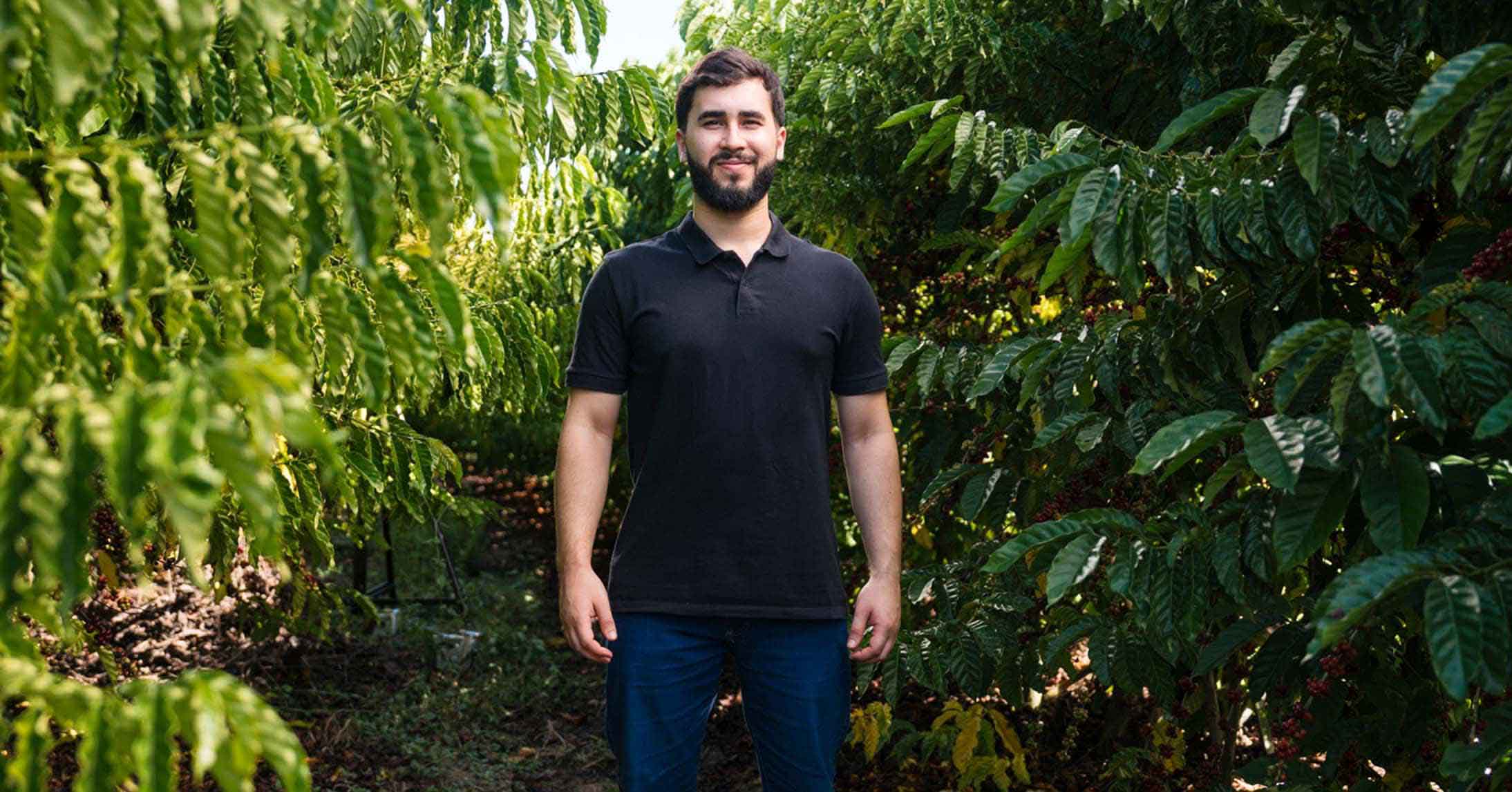 coffee farmer in brazil