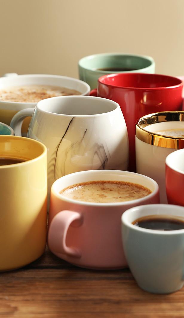 all the types of coffee cups