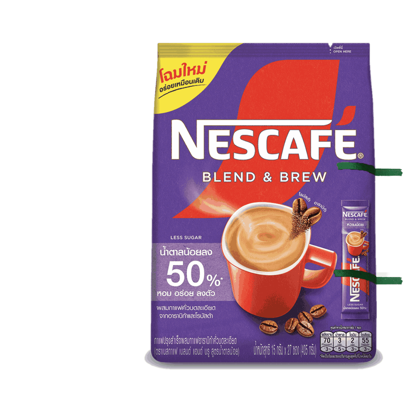 Nescafe 3 in 1 sachet