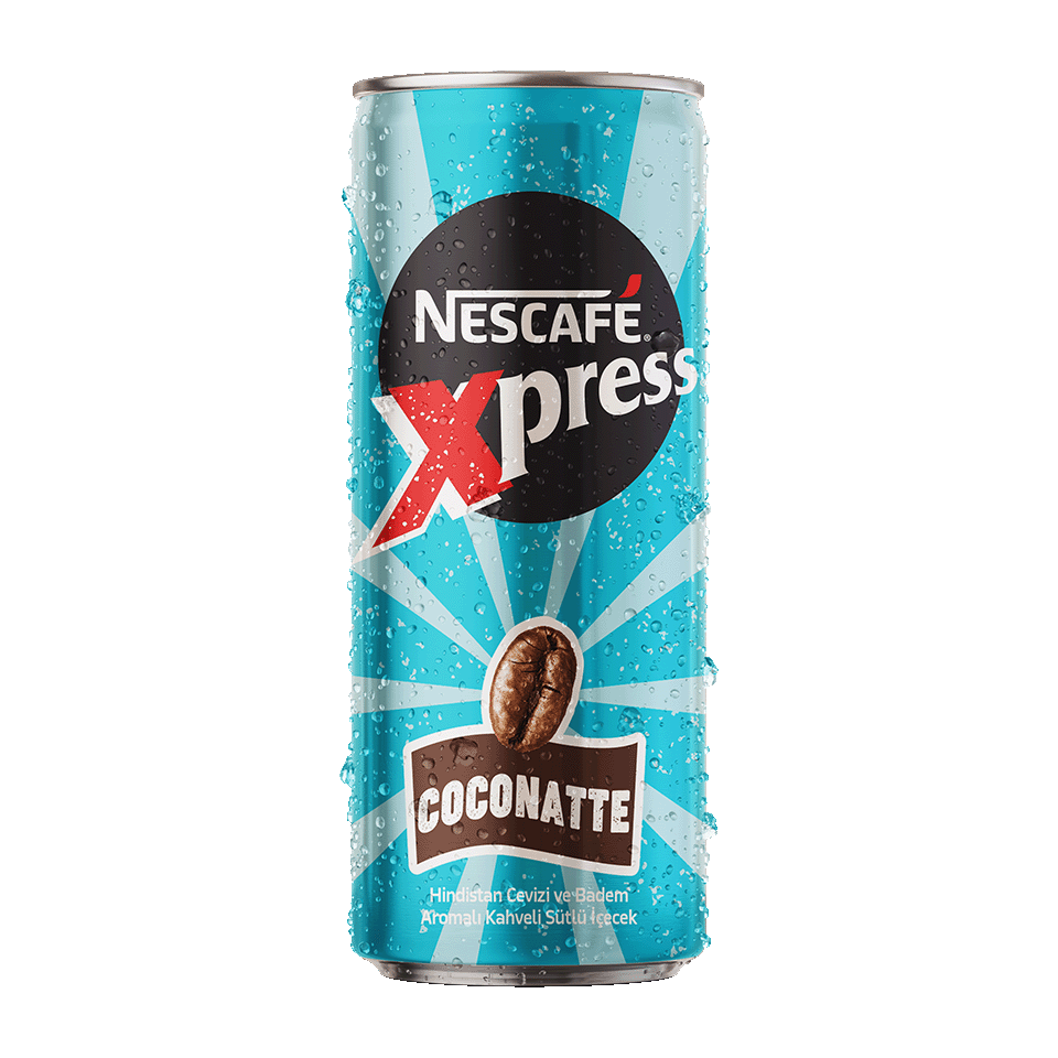 NESCAFÉ Xpress Coconatte Hindistan Cevizi ve Badem Aromalı Kahveli Sütlü İçecek