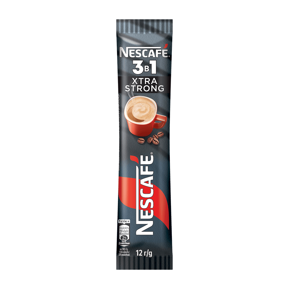 NESCAFÉ® 3в1 екстра міцна кава