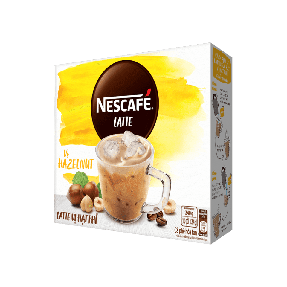 NESCAFÉ LATTE SỮA HẠT VỊ HẠT PHỈ