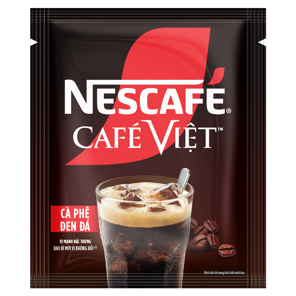 *Cà phê đen hòa tan NESCAFÉ CAFÉ VIỆT 4