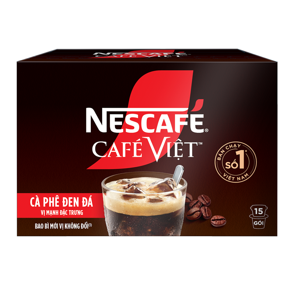 *Cà phê đen hòa tan NESCAFÉ CAFÉ VIỆT 1