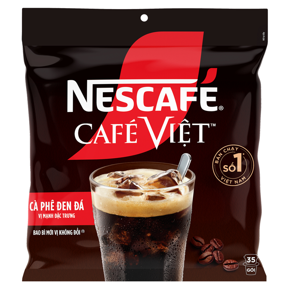 *Cà phê đen hòa tan NESCAFÉ CAFÉ VIỆT 6