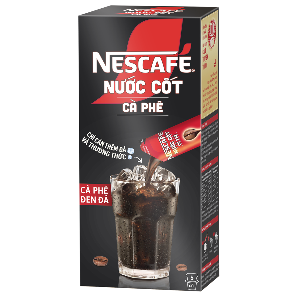 NESCAFÉ Nước Cốt Cà Phê Vị Cà Phê Đen Đá -3