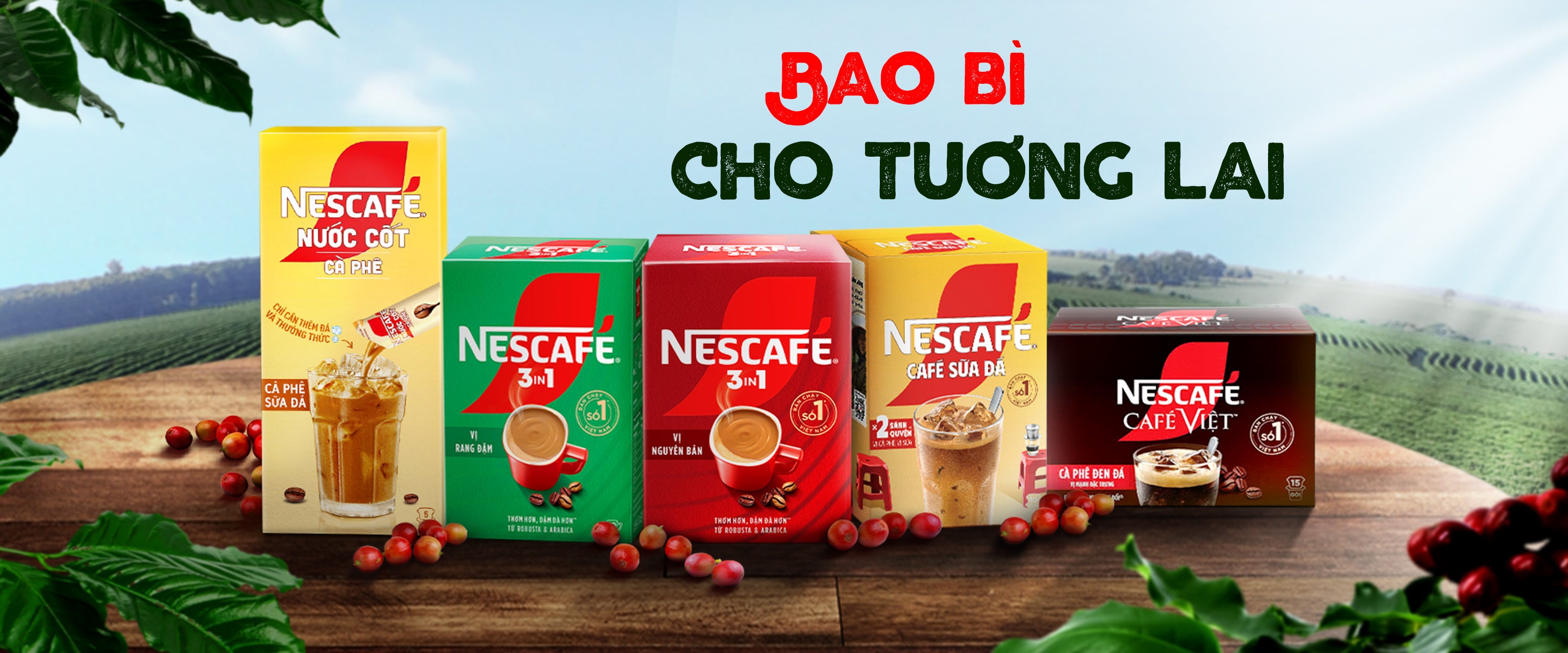 câu chuyện đằng sau bao bì nescafe