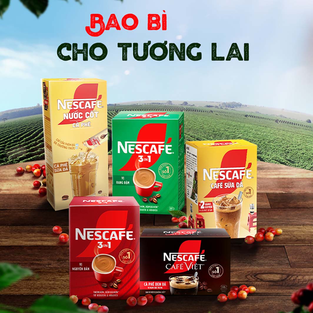 câu chuyện đằng sau bao bì nescafe