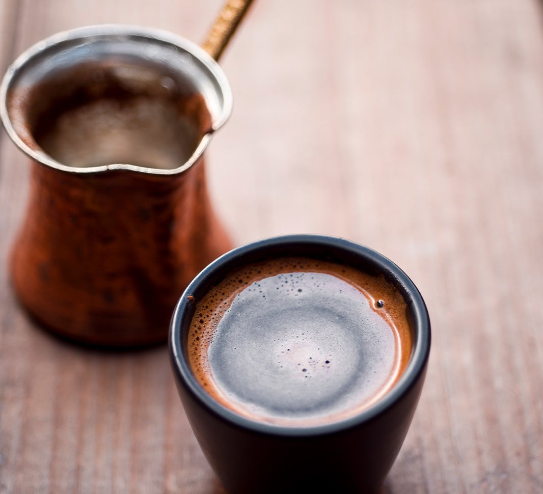 Turkish coffee cup